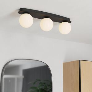 Eglo 902092 - Plafonieră LED pentru baie CASTROVIDO 3xG9/4,2W/230V IP44 neagră