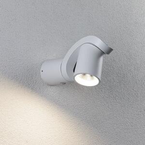 Paulmann LED-Aparec de iluminat exterior Cuff, senzor, alb, Alb, Aluminiu, Modern
