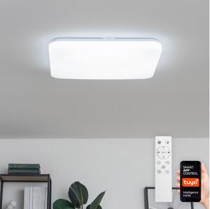 Brilagi - Plafonieră LED SMART dimmabilă, 24W, 230V, 43x43 cm, Wi-Fi Tuya + telecomandă