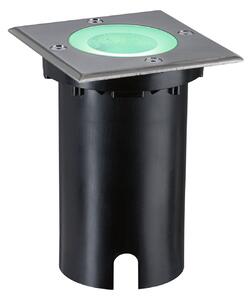 Paulmann LED cu LED-uri pentru încastrat în podea Parchet, unghiular,, reglabil, Metalic, Aluminiu