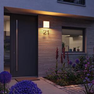 Paulmann LED cu LED-uri pentru exterior Azalena zigbee, 2200K, alb, reglabil, Alb, Aluminiu