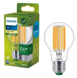 Bec LED Philips ULTRAEFFICIENT VINTAGE A60 E27, 7,3W, 230V, 2700K