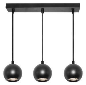 Osram - Lampă suspendată pe cablu SPOT SPHERAL 3xGU10/6W/230V neagră