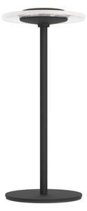 Eglo 75883 - Lampă de masă LED TREPELLA RGBW, reglabilă, reîncărcabilă, cu control tactil, LED/5V, 2000 mAh, neagră