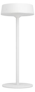 Eglo 75877 - Lampă de masă LED SIMERI, reglabilă, cu încărcare solară reîncărcabilă, 3W/5V, 1800 mAh, IP44, albă