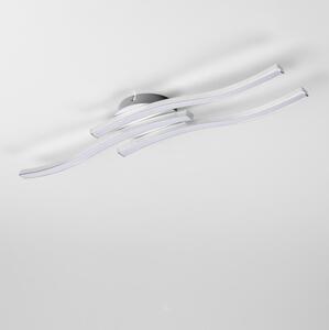 Plafonieră LED 3 x 6W, 230V, 3000K, argintie