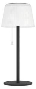 Eglo 901898 - Lampă de masă solară cu LED SCORDIANO, 2,3W/3,7V, 1800 mAh, IP44, negru