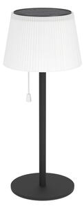 Eglo 901898 - Lampă de masă solară cu LED SCORDIANO, 2,3W/3,7V, 1800 mAh, IP44, negru