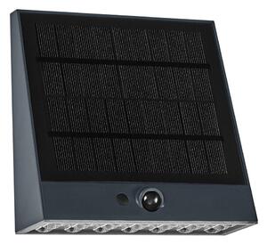 OSRAM - Aplica LED solară ENDURA STYLE, 10,2 W / 4,2 V, 2000 mAh, IP54, antracit