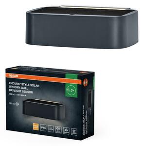 Osram - Aplica solară de perete ENDURA STYLE LED/7,6W/4,2V 2000 mAh IP65 antracit