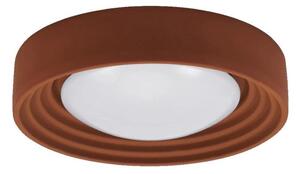 Osram - Plafonieră LED dimabilă ORBIS CONCRETE LED/18W/230V pr.40cm maro/beton