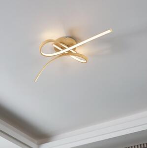 Eglo 901103 - Plafonieră LED SELVINA, 20,5 W, 230 V, maro