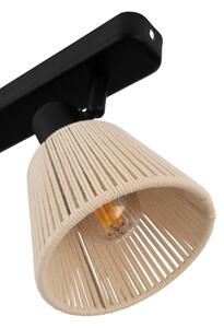 Eglo 44141 - Spot SEAGARD 3xE14/40W/230V bej/negru