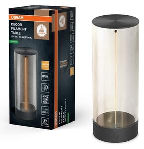 Osram - Lampă de masă pentru exterior ENDURA STYLE, cu dimmer tactil, LED/1,5W/5V 2500 mAh IP54 antracit
