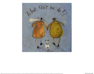 Sam Toft - What Can'T We Do!? Reproducere, (30 x 30 cm)