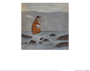 Sam Toft - One Step At A Time Reproducere, (30 x 30 cm)