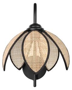 Osram - Lampă de perete DECOR RATTAN 1xE27/15W/230V bej/negru