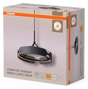 Osram - Lustră LED pe cablu DECOR CURVE LED/33W/230V gri