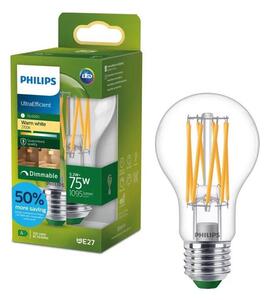 Bec LED dimabil ULTRAEFFICIENT VINTAGE Philips A60 E27/5,2W/230V 2700K