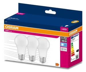 Set 3x becuri LED A60 E27/8,5W/230V 6500K - Osram