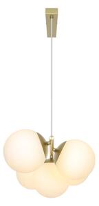 Nordlux - Lustra suspendată pe cablu LILLY 5xE14/10W/230V alamă