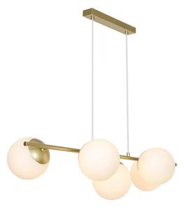 Nordlux - Lustra suspendată pe cablu LILLY 5xE14/10W/230V alamă