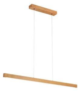 Lampă suspendată LED pe cablu VERDE LED/18W/230V 3000K 106 cm stejar