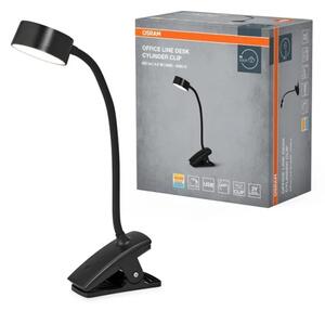 Osram - Lampă de birou LED reglabilă cu clemă OFFICE LINE LED/4,8W/230V neagră
