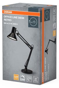 Osram - Lampă de birou LED dimerizabilă OFFICE LINE, 9W/230V, 3000K, neagră