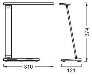 Osram - Lampă de birou LED reglabilă OFFICE LINE LED/7W/230V, albă