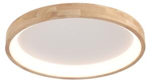 Brilagi-LED Plafonieră LED FALCON WOOD, 60W, 230V, 3000/4000/6000K, 80 cm, lemn