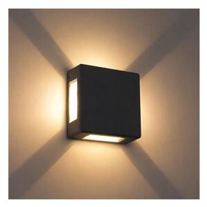 Brilagi - Aplică de perete LED pentru exterior QUADRAY LED/6W/230V, antracit, IP54