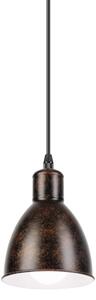 Brilagi - Lustră LED RIDDY pe cablu, 1xE27/60W/230V, cupru/patină