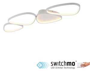 Schöner Wohnen 14039-16 - Plafonieră LED dimmabilă PEBBLES LED/35,5W/230V albă