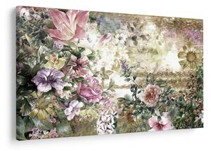 Tablou - Flori de design (90x60 cm)