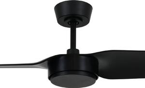 Beacon Lighting Ventilator de tavan Condor negru DC silențios Ø 137 cm, Negru, Camera de zi / sufragerie, Plastic, Modern
