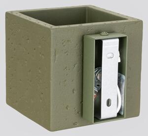 Sollux SL.1843 - Aplica spot de perete QUAD 1xG9/8W/230V beton/verde