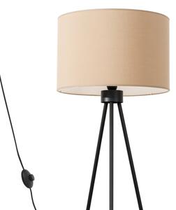 Lampă de podea NEVIA, Sollux SL.1853, 1xE27/15W/230V, taupe