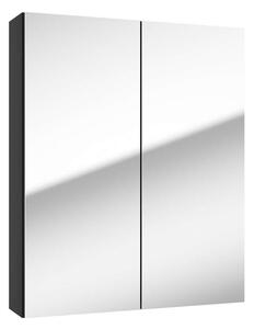 Kielle Vega - Dulap cu oglindă, 60x73x15 cm, negru mat 50118604
