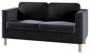 Huse canapea 2 locuri Pärup culoare negru Țesătură gloss, catifea