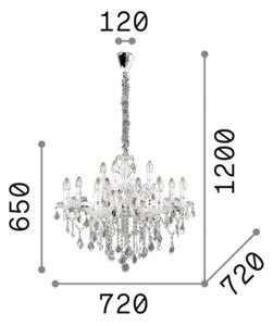 Lustre, cristal, Ideal Lux | FAVI.ro