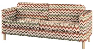 Huse canapea 2 locuri Pärup culoare multicolor Țesătură împletitură, cu model