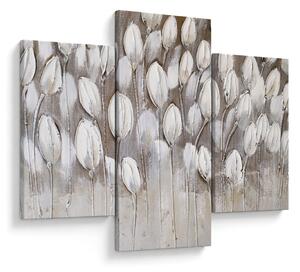 Tablou - Lalele structurate (90x60 cm)
