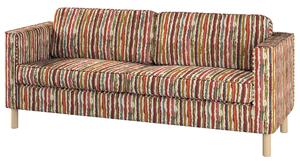 Huse canapea 2 locuri Pärup culoare multicolor Țesătură împletitură, cu model