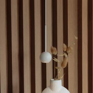 IDEAL LUX Ideal Lux Archimede Sfera LED suspendat, alb, metal, Alb, Camera de zi / sufragerie, Metal, Modern, glob