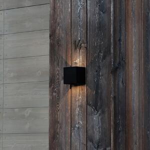 IDEAL LUX Ideal Lux LED pentru exterior Atom, negru, 10 cm, metal, Negru, Metal, Modern, Priză de perete sus / jos