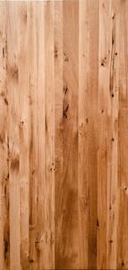 Masa dreptunghiulara cu blat din lemn de stejar Tables&Co 180x100x75 cm