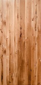 Masa dreptunghiulara din lemn de stejar Tables&Co 180x100x75 cm maro/argintiu