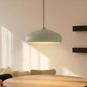 Lindby lampă suspendată Elover, verde deschis, Ø 45 cm, fier, reglabil, Verde, Camera de zi / sufragerie, Metal, Modern