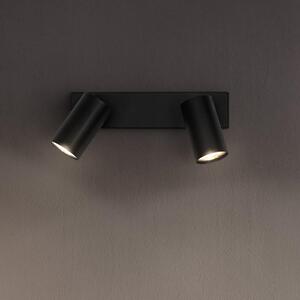 LEDVANCE Octagon Spot LED cu LED-uri, reglabil, două lămpi, negru, reglabil, Negru, Camera de zi / sufragerie, Metal, Modern
